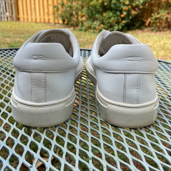 White Sneakers Leather Lace Up classic   Good Quality Timeless Casual St… - Picture 4 of 11